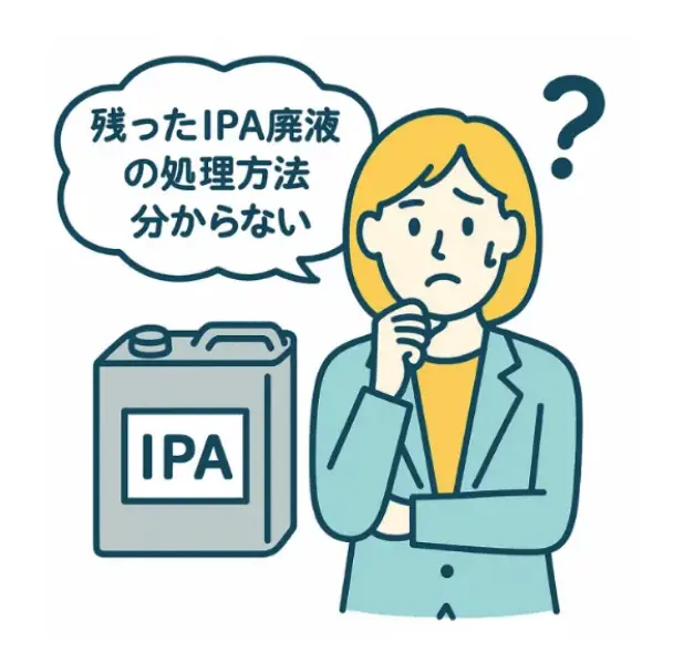 IPA廃液引き取りサービス