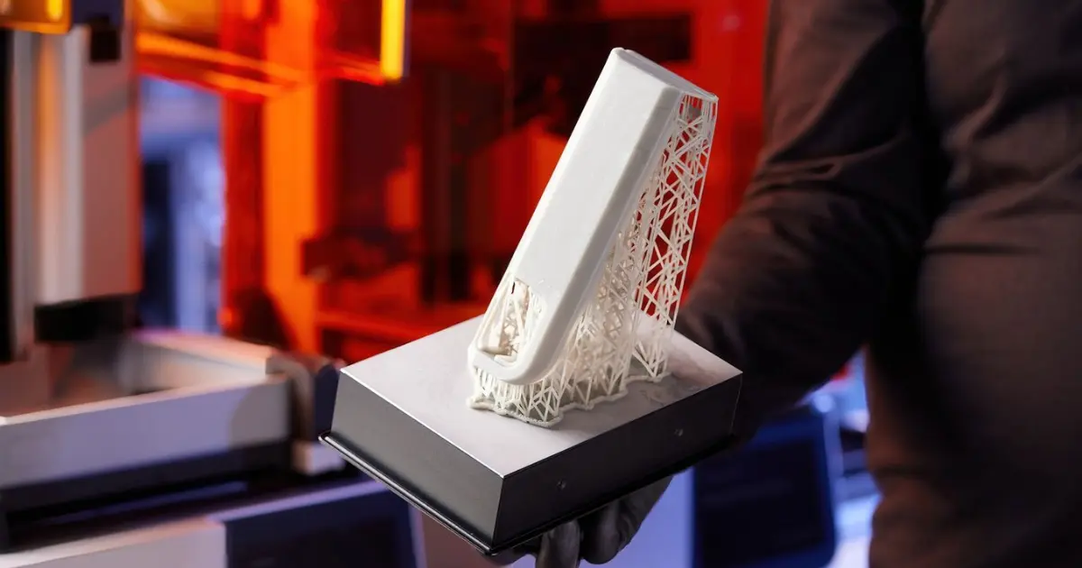 Form 4で出力したFast Model Resinのサンプル造形品