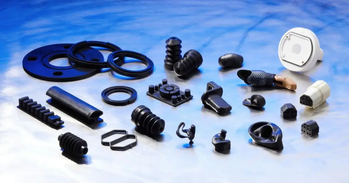 Form 4で造形したSilicone 40A Resinの柔軟サンプルパーツ