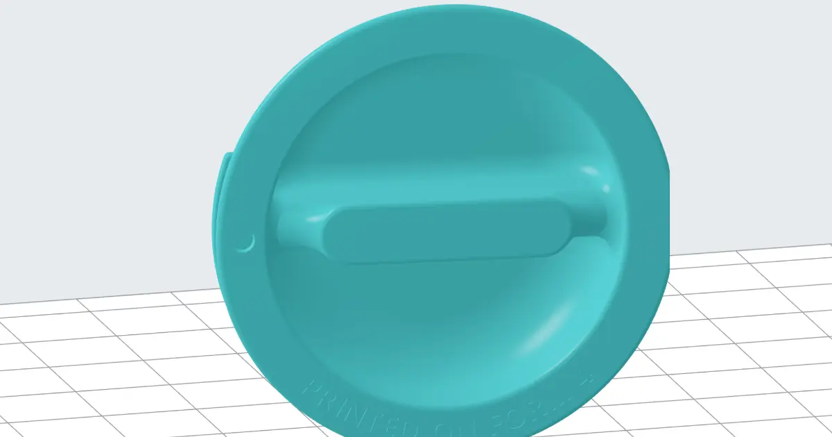 Form 4 排気プラグの3Dモデルイメージ