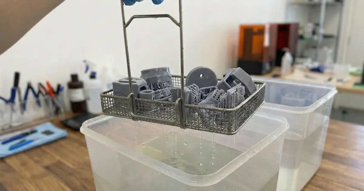 3D Medsupoでの洗浄作業