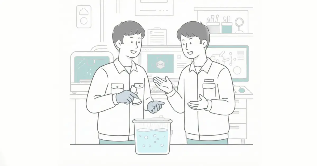 3DMedsupo導入により防毒マスク不要で作業できるクリーンなラボ環境