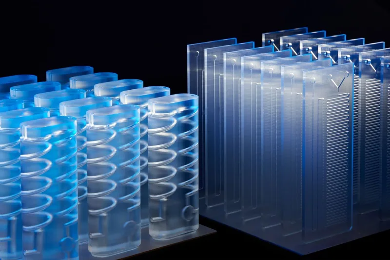 Formlabs Clear Resinで造形したマイクロフルイディクスデバイス — 透明で微細な流路構造を再現