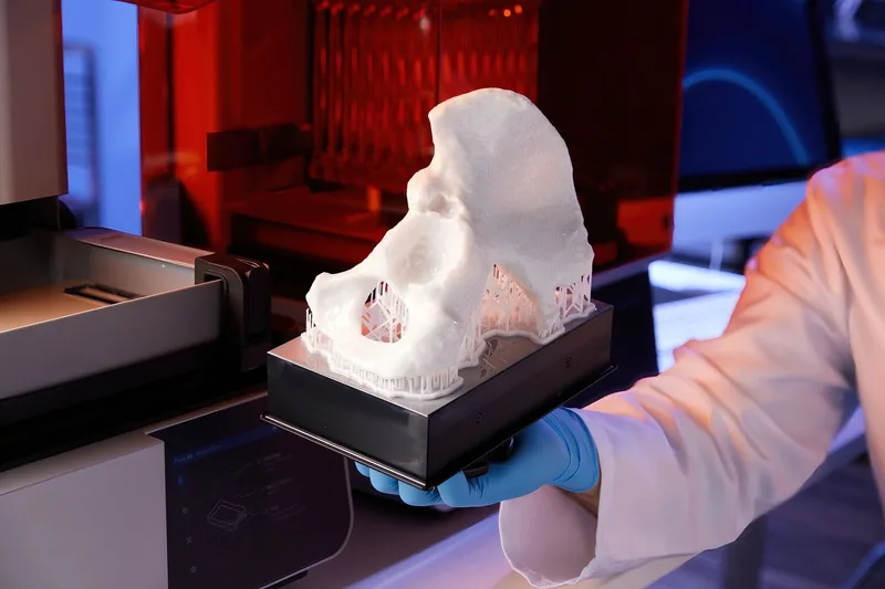 Formlabs White Resinで造形した解剖学的骨モデル — 医療・教育用途の高精細造形例