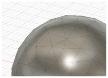 ポリゴンメッシュの3Dデータ