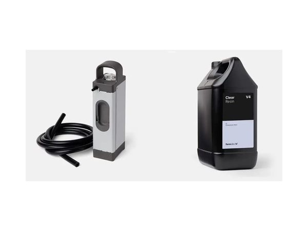 レジンポンプ本体とチューブ、5L レジンコンテナ