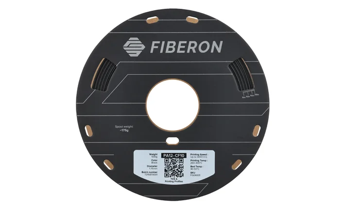 Polymaker Fiberon PA12-CF10 カーボンファイバー配合ナイロンフィラメント 500g（旧 PolyMide PA12-CF）の製品画像2