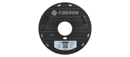 Fiberon PA6-CF20 500g スプール正面の仕様ラベル