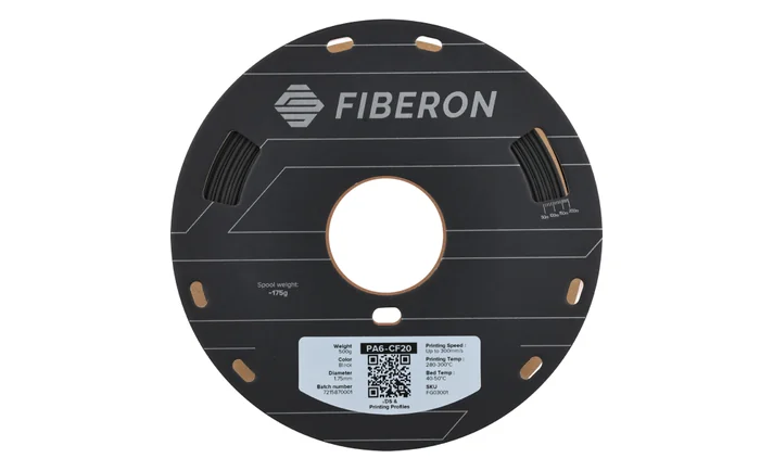Polymaker Fiberon PA6-CF20 カーボンファイバー配合ナイロンフィラメント 500g（旧 PolyMide PA6-CF 500g）の製品画像2