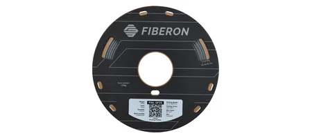 Fiberon PA6-GF25 500g スプール正面の仕様ラベル