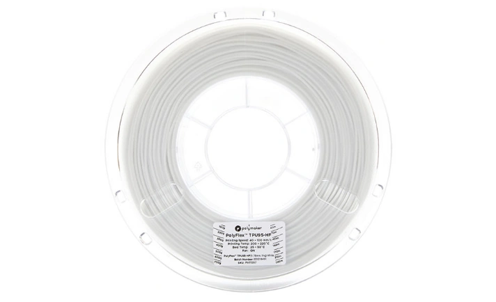 PolyFlex TPU95-HF ホワイトのスプール