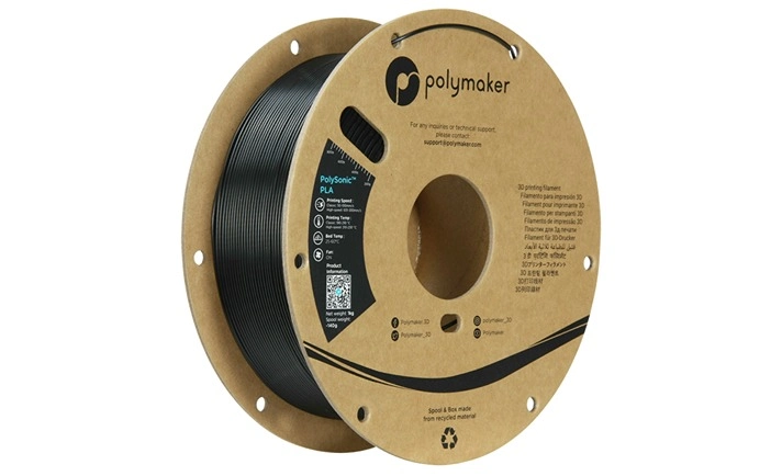 Polymaker PolySonic PLA 高速造形フィラメント 1.75mm 1kg(5 色) 画像 4