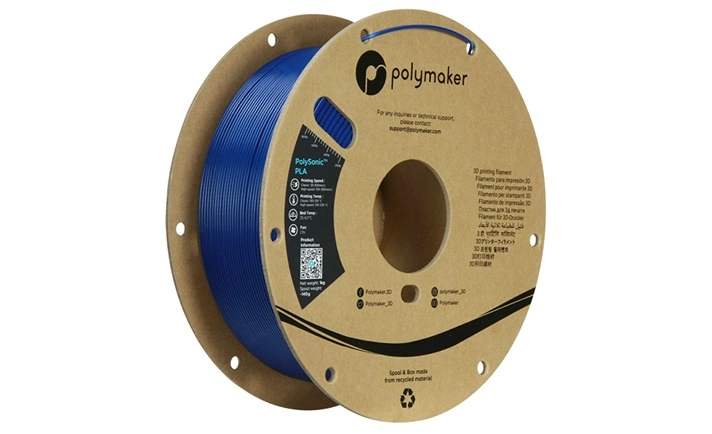 Polymaker PolySonic PLA 高速造形フィラメント 1.75mm 1kg(5 色) 画像 5
