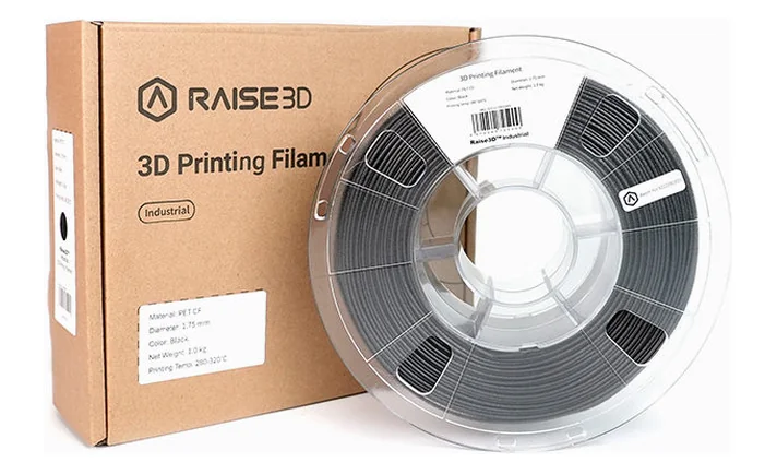 Raise3D Raise3D Industrial PET CF フィラメント 1kg（黒）の製品画像3