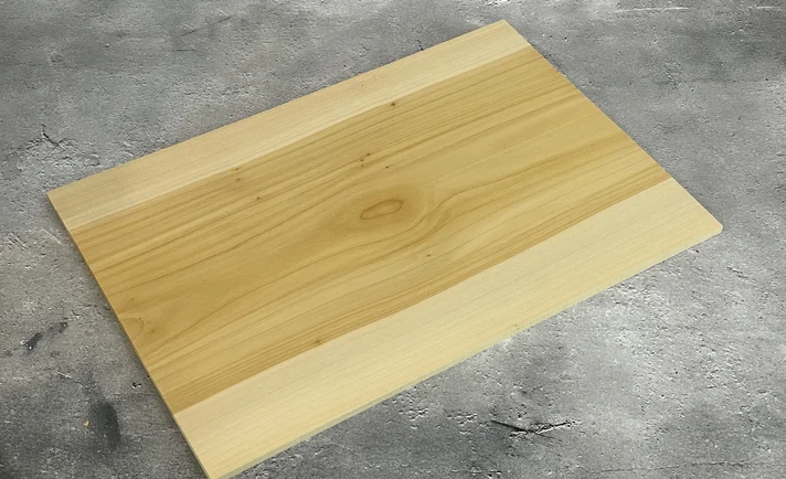 イチョウ 木材板 Lサイズ ×1枚 （300mm×450mm×8mm）の製品画像