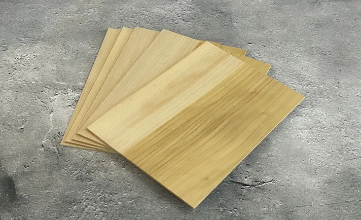 イチョウ 木材板 Sサイズ ×5枚 （180mm×240mm×3mm）の製品画像