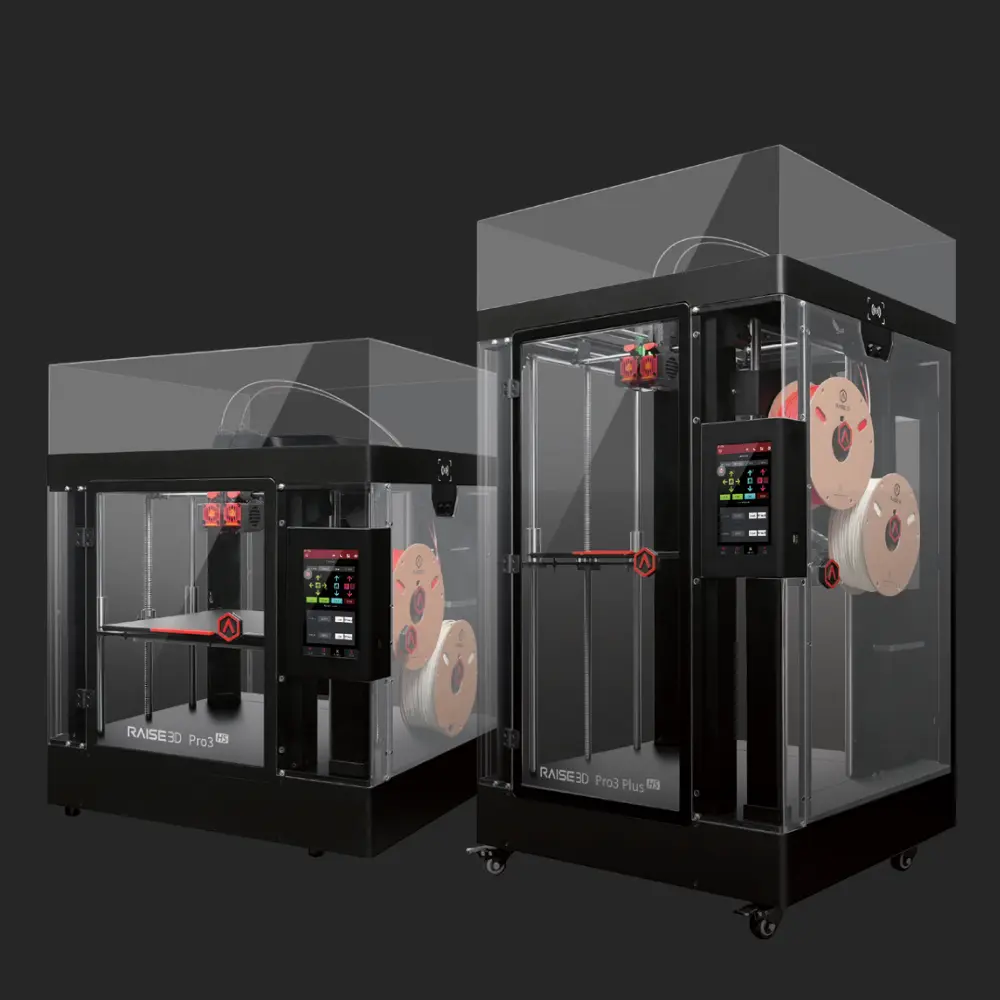 Raise3D Pro3 HS と Pro3 Plus HS の本体