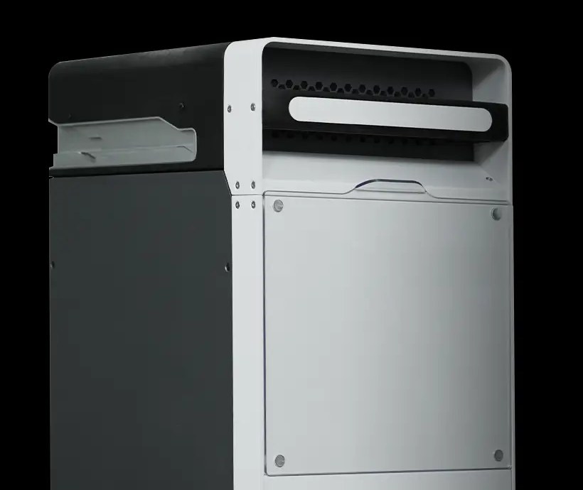 RMS220 本体の上部