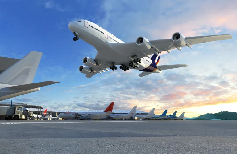 航空機エンジン整備の専用治具（NimbleTrack）